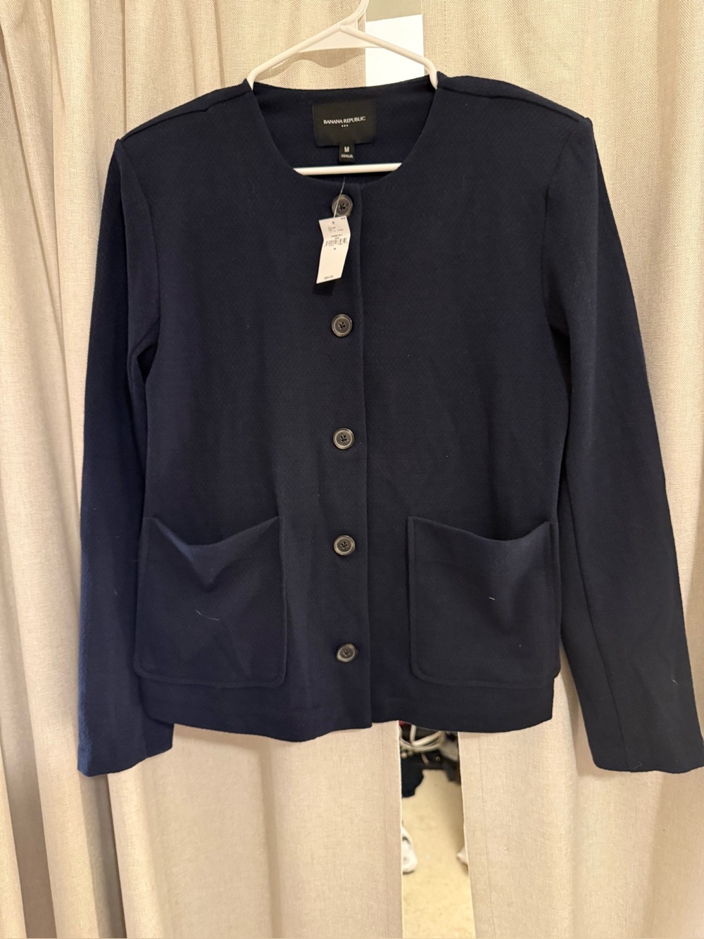 New Banana Republic Factory Knit Jacket M